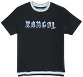 Kangol Game Day Black Heavyweight Crew Neck Black T-Shirt
